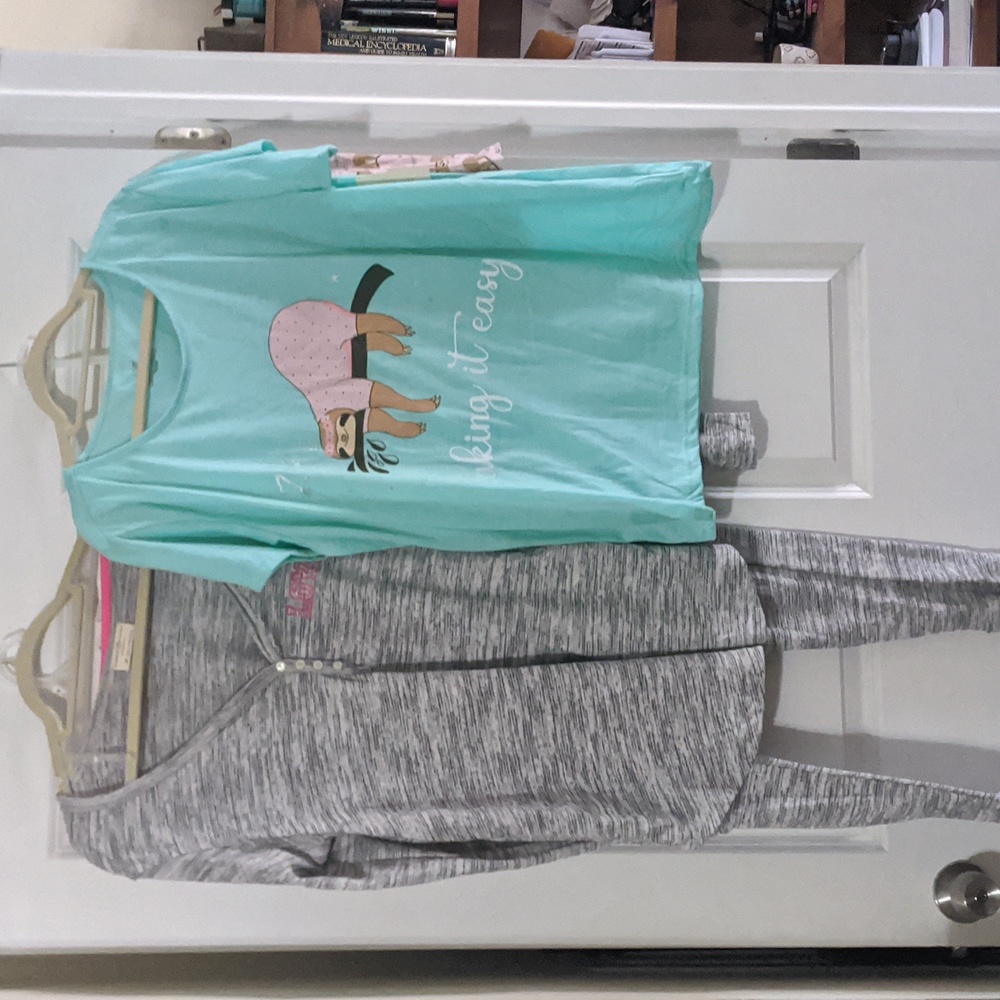Ladies 2x pajama sets